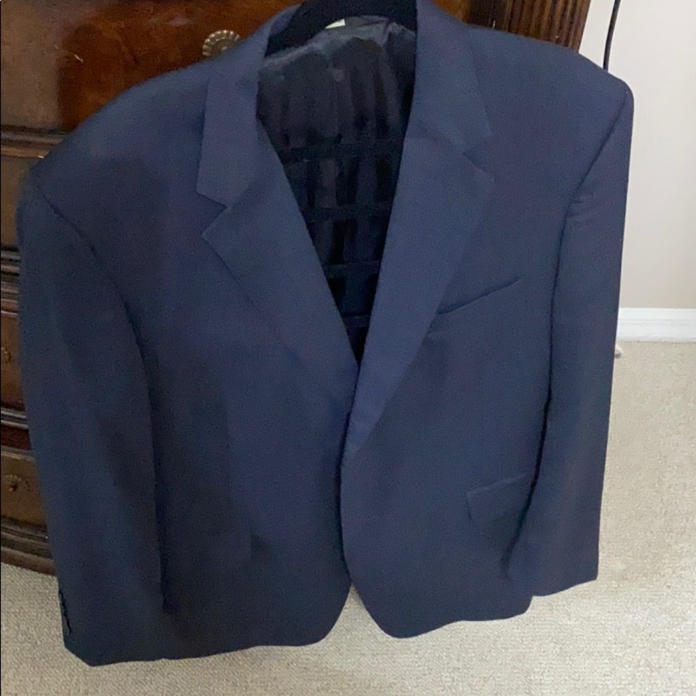 Jos A Bank navy Blazer